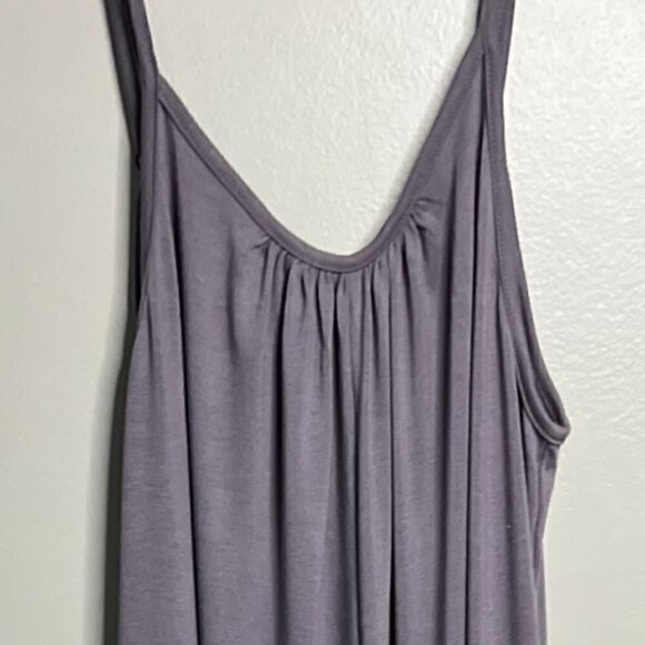 SNUGWIND Wms Casual Sleeveless Strap Loose Adjustable Jumpsuits in Gray Size M - Picture 4 of 8